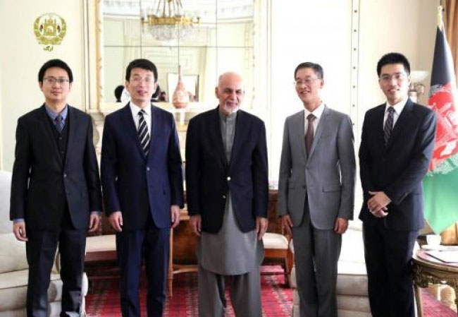 رییس جمهور: نقش چین در گفتگوهای صلح افغانستان ارزشمند است